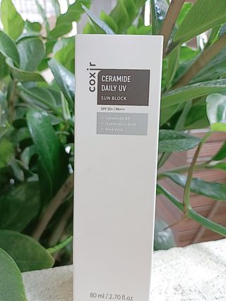 [Coxir] Ceramide Daily UV Sun Block — 5점을 준 리뷰어가 2022년 7월 올린 사용 사진