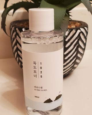 라운드 랩 1025 독도 토너 100ml — 5점을 준 리뷰어가 2021년 2월 올린 사용 사진