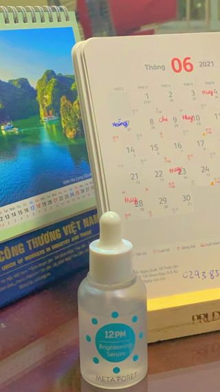 메타포레 12PM 브라이트닝 세럼 — 5점을 준 리뷰어가 2021년 6월 올린 사용 사진