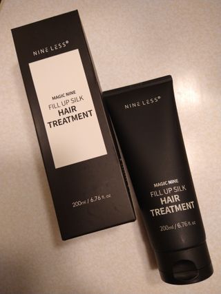 나인레스 매지나인 필 업 실크 트리트먼트 200ml 6.76 fl. 온스 유형에 남겨 — 5점을 준 리뷰어가 2022년 1월 올린 사용 사진
