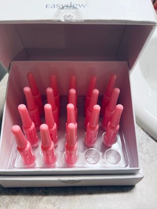 이지듀 리더마 마스터 앰플 1ml x 20 바이알 — 5점을 준 리뷰어가 2021년 2월 올린 사용 사진