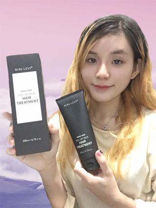 나인레스 매지나인 필 업 실크 트리트먼트 200ml 6.76 fl. 온스 유형에 남겨 — 5점을 준 리뷰어가 2021년 12월 올린 사용 사진