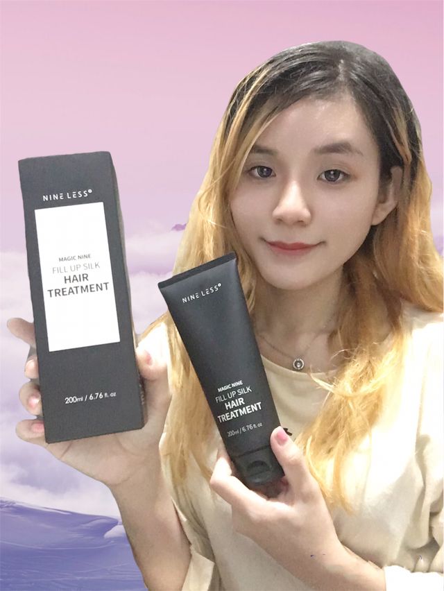 나인레스 매지나인 필 업 실크 트리트먼트 200ml 6.76 fl. 온스 유형에 남겨 리뷰 사진