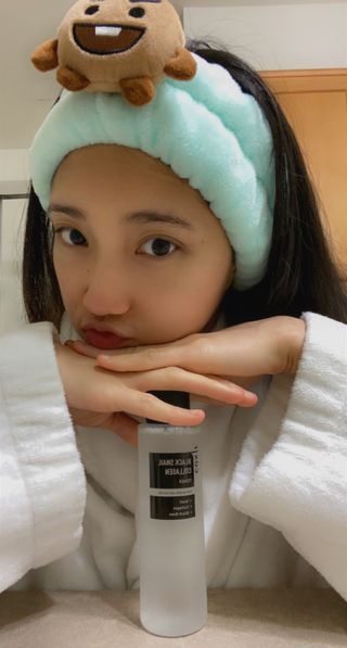 [Coxir] Black Snail Collagen Toner — 5점을 준 리뷰어가 2021년 11월 올린 사용 사진