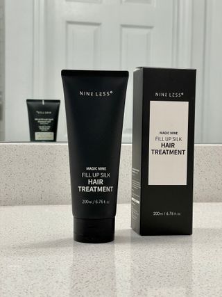 나인레스 매지나인 필 업 실크 트리트먼트 200ml 6.76 fl. 온스 유형에 남겨 — 5점을 준 리뷰어가 2022년 1월 올린 사용 사진