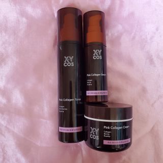 Pink Collagen Line [Toner, Serum, Cream] — 5점을 준 리뷰어가 2021년 10월 올린 사용 사진