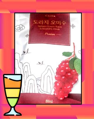 [K-doraji] Omija Berry Drink–80ml pouches of Bellflower Root Concentrate with Omija Berry — 5점을 준 리뷰어가 2021년 8월 올린 사용 사진