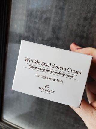 [THE SKIN HOUSE] Wrinkle Snail System Cream 100ml — 2.5점을 준 리뷰어가 2022년 1월 올린 사용 사진