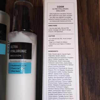 Ultra Hyaluronic Cleansing Oil + Emulsion — 5점을 준 리뷰어가 2021년 10월 올린 사용 사진