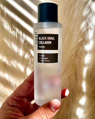 [Coxir] Black Snail Collagen Toner — 5점을 준 리뷰어가 2022년 3월 올린 사용 사진