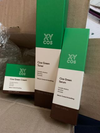 Cica Green Line [Toner, Serum, Cream] — 5점을 준 리뷰어가 2021년 9월 올린 사용 사진