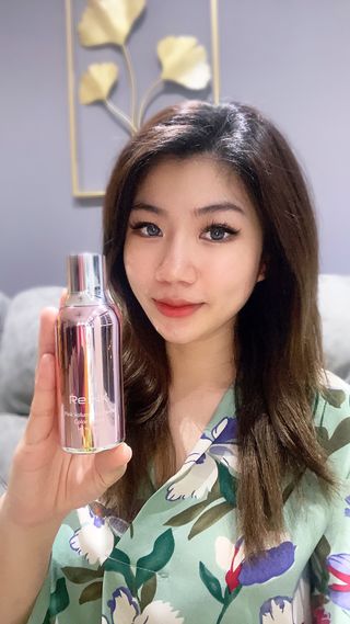 Re:NK 리엔케이 핑크 볼륨 래디언스 컬러크림 — 5점을 준 리뷰어가 2021년 10월 올린 사용 사진