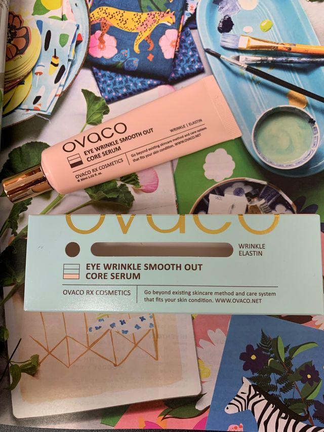 ovaco eye wrinkle smooth out serum 리뷰 사진