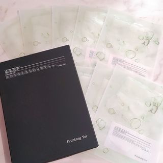 Pyunkang Yul 편강 율 진정 수분 강화 토너 150ml & 진정 마스크팩 10ea — 5점을 준 리뷰어가 2021년 9월 올린 사용 사진