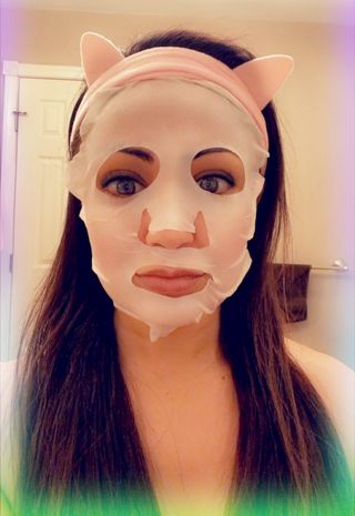 트리티스 [Treatis] Facial Sheet Mask — 5점을 준 리뷰어가 2021년 1월 올린 사용 사진