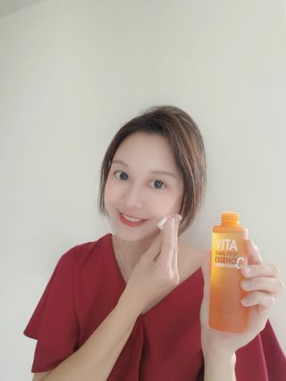 [THE SKIN HOUSE] Vita Snail First Essence — 5점을 준 리뷰어가 2022년 3월 올린 사용 사진