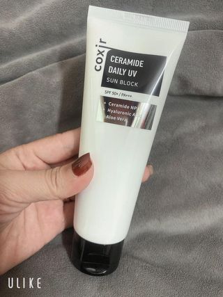 [Coxir] Ceramide Daily UV Sun Block — 5점을 준 리뷰어가 2022년 7월 올린 사용 사진