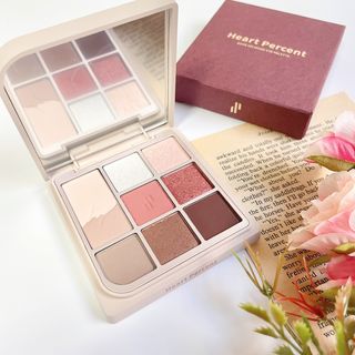 하트퍼센트 Heart Percent Dote on Mood Eye Palette CHERRY-LIKE FACETS — 5점을 준 리뷰어가 2021년 11월 올린 사용 사진