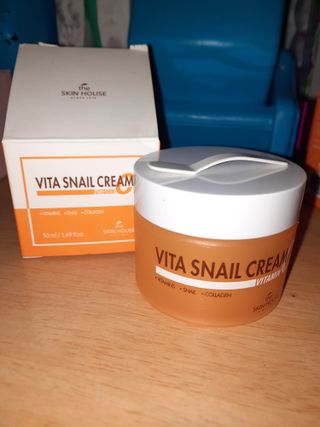 [THE SKIN HOUSE] Vita Snail Cream — 5점을 준 리뷰어가 2022년 2월 올린 사용 사진