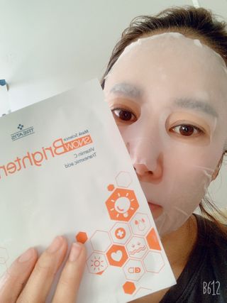 트리티스 [Treatis] Facial Sheet Mask — 5점을 준 리뷰어가 2020년 12월 올린 사용 사진