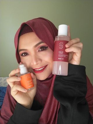 SNP LAB PHA  5 토너 150ml + 나이아신아마이드 10 세럼 32ml 세트 — 5점을 준 리뷰어가 2021년 9월 올린 사용 사진