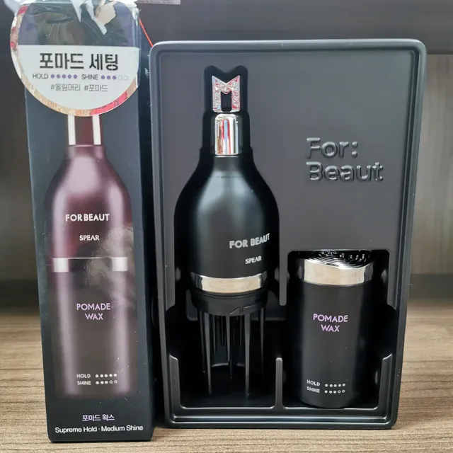 포 버트 스피어 왁스 남성용 헤어 왁스 리뷰 사진