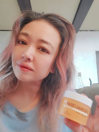 [THE SKIN HOUSE] Vita Snail Cream — 5점을 준 리뷰어가 2022년 3월 올린 사용 사진