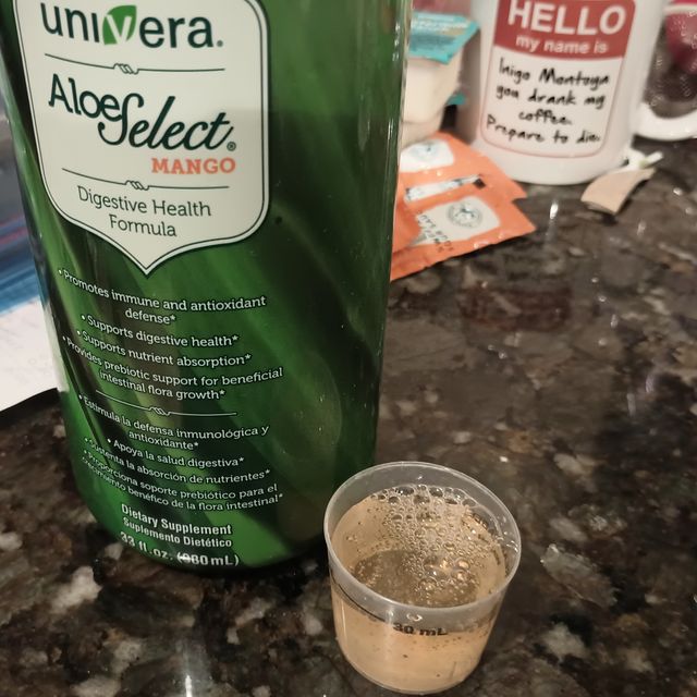 Univera Organic Aloe Juice , Mango Flavor 리뷰 사진