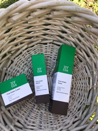 Cica Green Line [Toner, Serum, Cream] — 4점을 준 리뷰어가 2021년 9월 올린 사용 사진