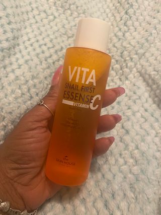 [THE SKIN HOUSE] Vita Snail First Essence — 5점을 준 리뷰어가 2022년 2월 올린 사용 사진