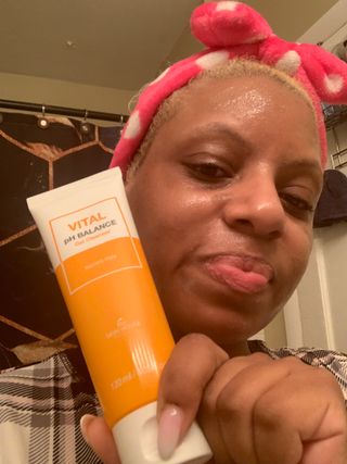 [THE SKIN HOUSE] Vital pH Balance Gel Cleanser — 5점을 준 리뷰어가 2022년 2월 올린 사용 사진
