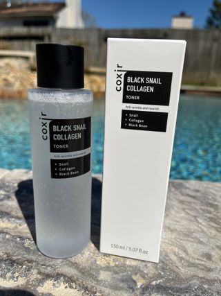 [Coxir] Black Snail Collagen Toner — 5점을 준 리뷰어가 2022년 3월 올린 사용 사진