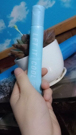 제주인디 렛잇쿨 폴리인디고 진정 리파인 크림 — 5점을 준 리뷰어가 2021년 6월 올린 사용 사진