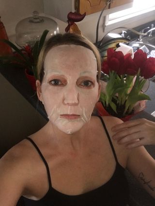 트리티스 [Treatis] Facial Sheet Mask — 5점을 준 리뷰어가 2021년 2월 올린 사용 사진