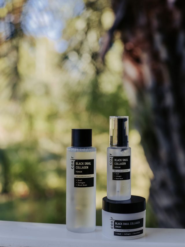 Black Snail Collagen Trio Set [Toner, Serum and Cream] 리뷰 사진