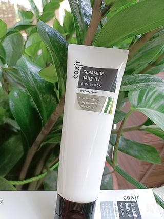 [Coxir] Ceramide Daily UV Sun Block — 5점을 준 리뷰어가 2022년 7월 올린 사용 사진