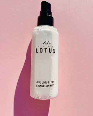 더 퓨어 로터스 제주 식물 선크림 / 제주 연잎 &amp; 동백 미스트 / 순수한 연꽃 어메니티 세트 — 5점을 준 리뷰어가 2022년 11월 올린 사용 사진