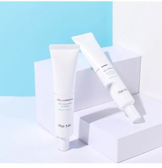 Re:NK 리엔케이 셀루미너스 안티폴루션 UV 크림 — 3.5점을 준 리뷰어가 2022년 1월 올린 사용 사진
