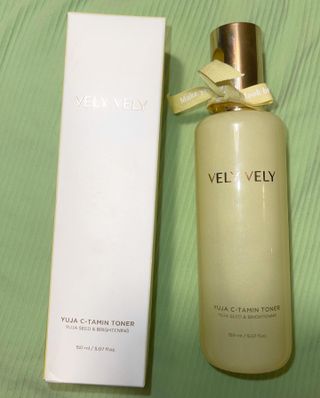 VELY VELY Yuja C-Tamin Toner — 5점을 준 리뷰어가 2021년 4월 올린 사용 사진