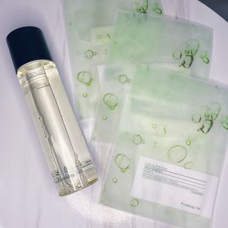 Pyunkang Yul 편강 율 진정 수분 강화 토너 150ml & 진정 마스크팩 10ea — 5점을 준 리뷰어가 2021년 8월 올린 사용 사진
