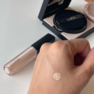 【AK BEAUTY 공식】 도자기 피부 만들기 올인원 베이스 세트 — 5점을 준 리뷰어가 2022년 10월 올린 사용 사진