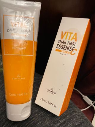 Vita Snail Trio Set [First Essence, Cream, Gel Cleanser] — 5점을 준 리뷰어가 2021년 9월 올린 사용 사진