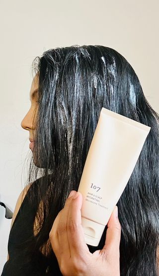107 HAIR & SCALP HYDRATING Microbiome Treatment 180ml — 5점을 준 리뷰어가 2023년 9월 올린 사용 사진