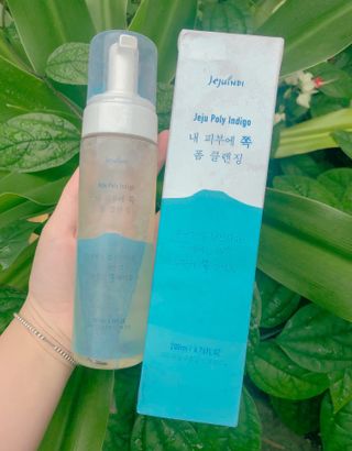 제주인디 폴리인디고 내 피부에 쪽 폼클렌징 — 5점을 준 리뷰어가 2021년 9월 올린 사용 사진