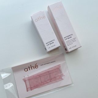 ATHE AUTHENTIC AIRY LIP BALM / 비건립밤 / 어센틱립밤 / 에어리립밤 (수정 요청) — 5점을 준 리뷰어가 2022년 7월 올린 사용 사진