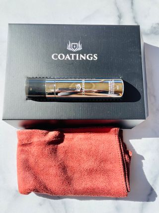 [COATINGS] 자동차 휠케어 전용 클리너, 한번만 바르면 6개월 유지효과 — 5점을 준 리뷰어가 2021년 12월 올린 사용 사진