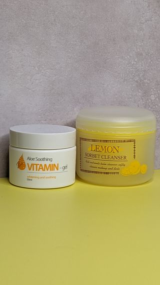 [THE SKIN HOUSE] Lemon Sorbet Cleanser, Aloe Soothing Vitamin Gel — 2.5점을 준 리뷰어가 2021년 12월 올린 사용 사진
