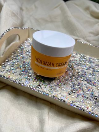 [THE SKIN HOUSE] Vita Snail Cream — 4.5점을 준 리뷰어가 2022년 4월 올린 사용 사진