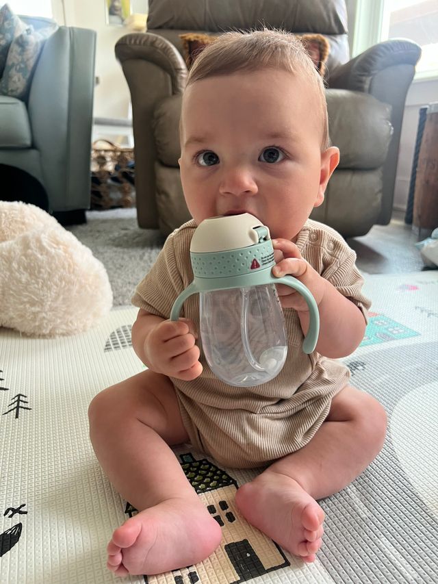[MOTHER-K] PP Sippy Cup with Weighted Straw 리뷰 사진