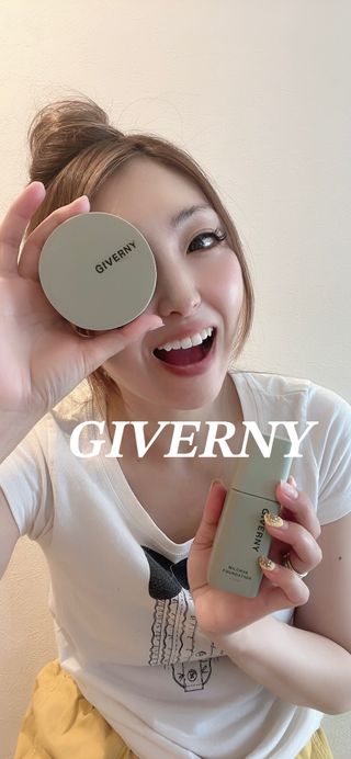 지베르니 밀착 커버 파운데이션 30ml + 밀착 커버 쿠션 본 제품 — 5점을 준 리뷰어가 2023년 9월 올린 사용 사진